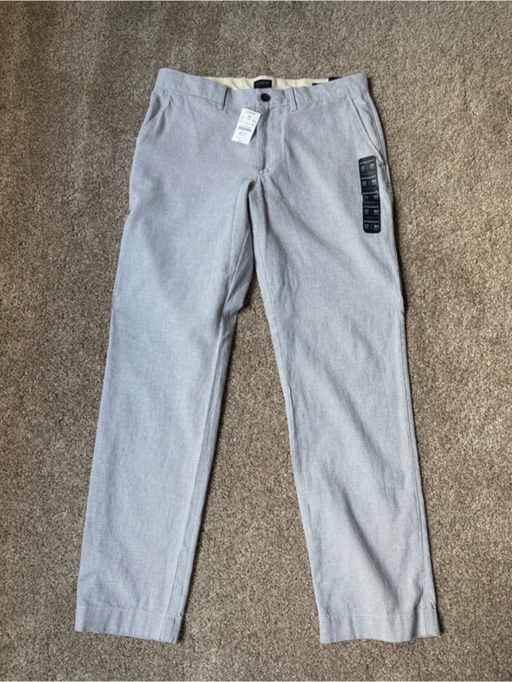 J. Crew men’s Light Gray linen Pants